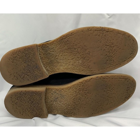 Black Suede Chukka Desert Ankle Boots - Lace Up Booties RN-140398 - Men'… - Picture 6 of 7